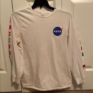 NASA long sleeve t shirt